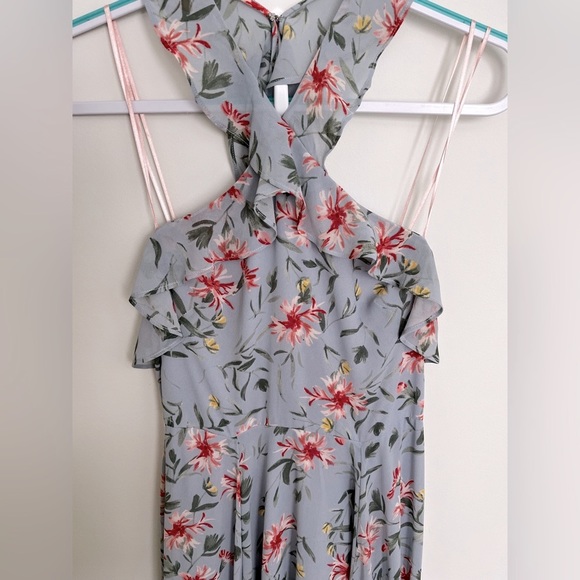 GAL MEETS GLAM - rare Ella Dress - Excellent condition (grey/blue floral) - Picture 7 of 14
